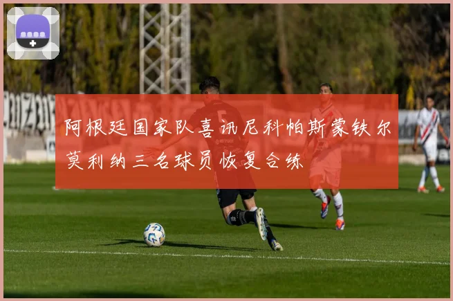 阿根廷国家队喜讯尼科帕斯蒙铁尔莫利纳三名球员恢复合练